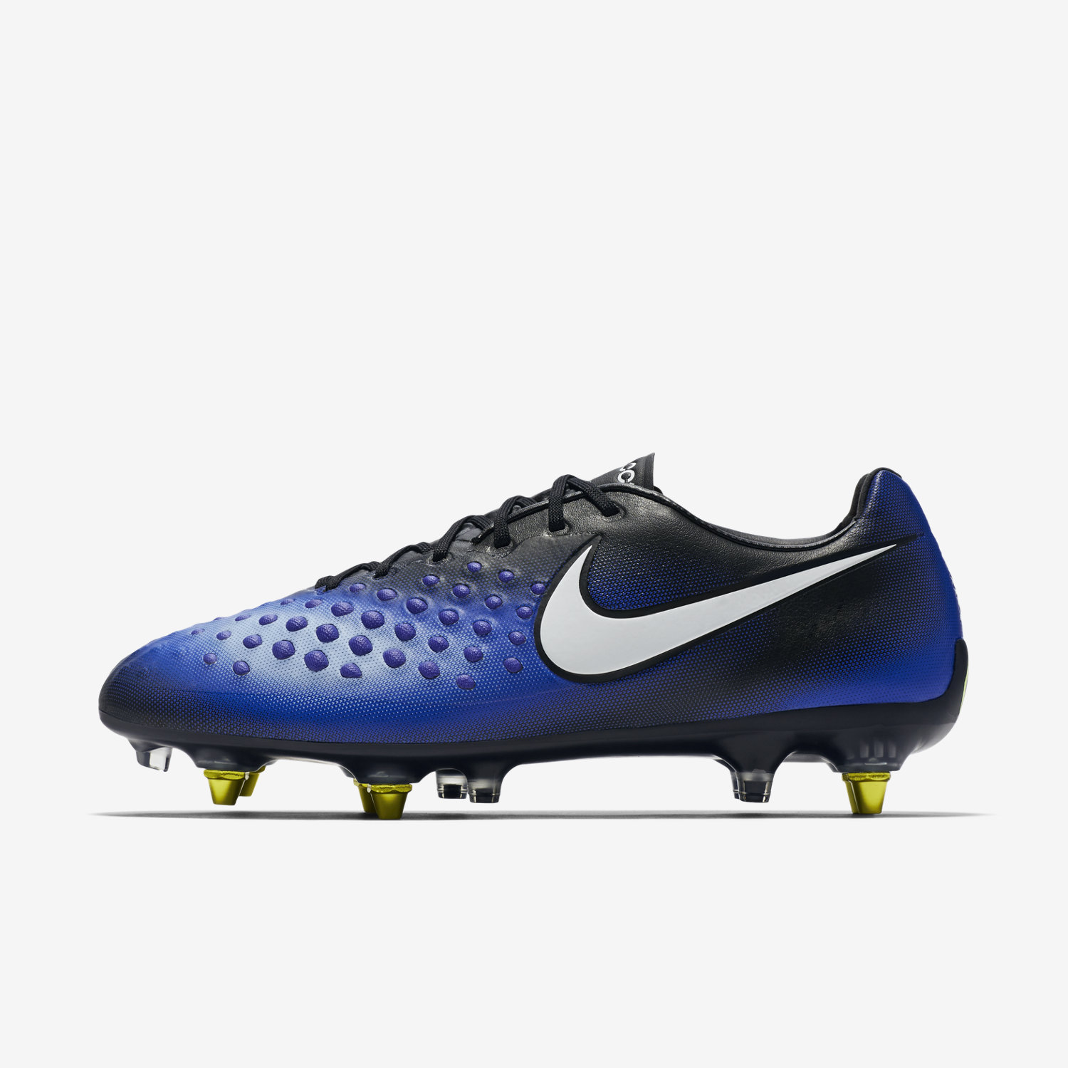 ποδοσφαιρικα παπουτσια ανδρικα Nike Magista Opus II SG-PRO Anti Clog Traction μαυρα/μπλε/ασπρα 38844